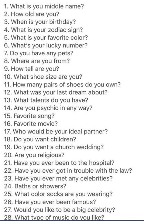 100 questions to ask someone.